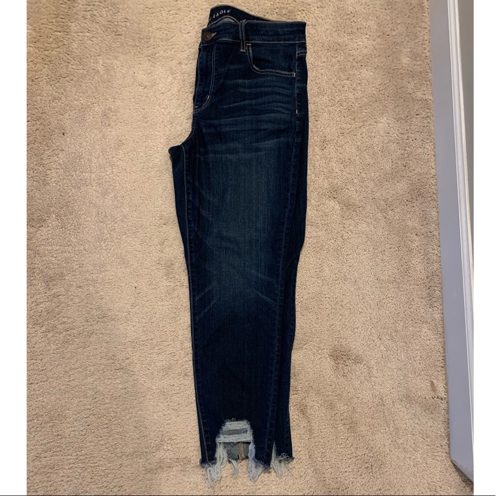 American Eagle High Rise Jegging Crop